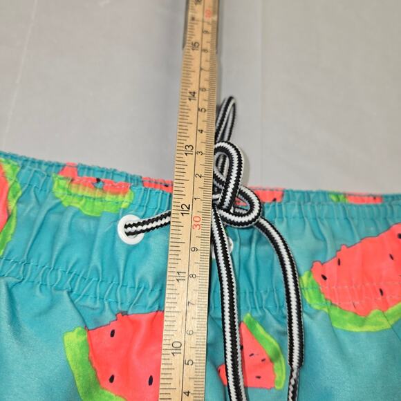 Arizona Jeans Mens XL Swim Trunks Suit Watermelon All Over Print Vacation Beach - Picture 12 of 13